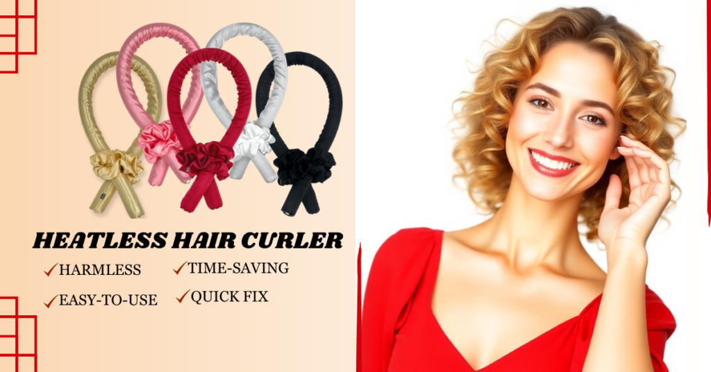 HEATLESS HAIR CURLER